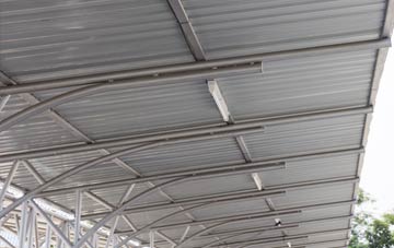 installing Malleny Mills metal roofing